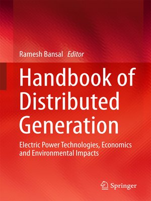 cover image of Handbook of Distributed Generation